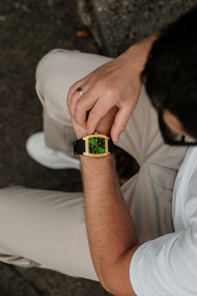 green rubin watch