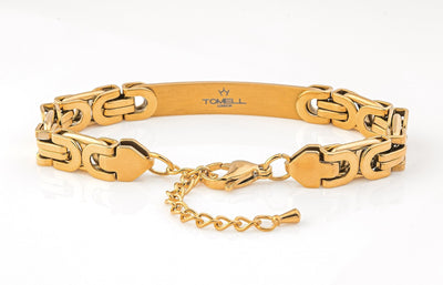 male gold bracelet