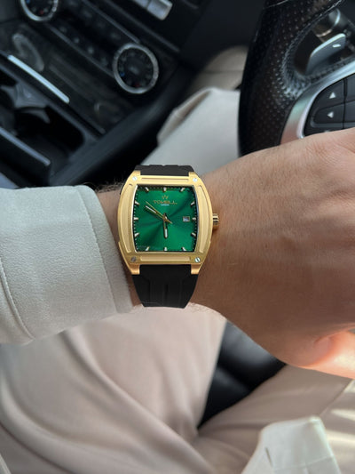 men gold watch