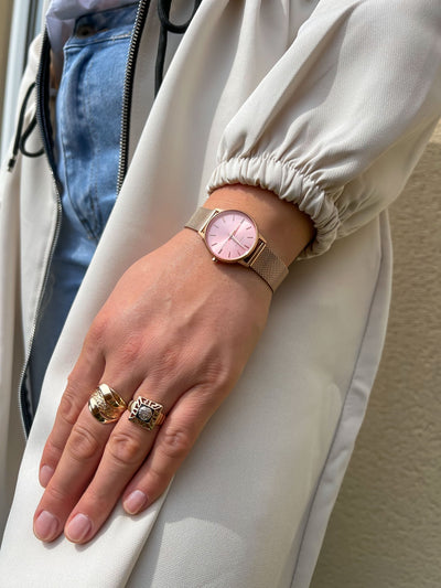 rose gold watch